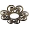 Ekena Millwork Cohen Architectural Grade PVC Pierced Ceiling Medallion, Antiqued Pale Gold, 38"OD x 13"ID x 1"P CMPP38COAPG - alternate 3